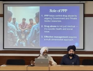 Dr (Col) Rajinder Singh Underscores Public-Private Partnership to Check Drug MenaceDr (Col) Rajinder Singh Underscores Public-Private Partnership to Check Drug Menace