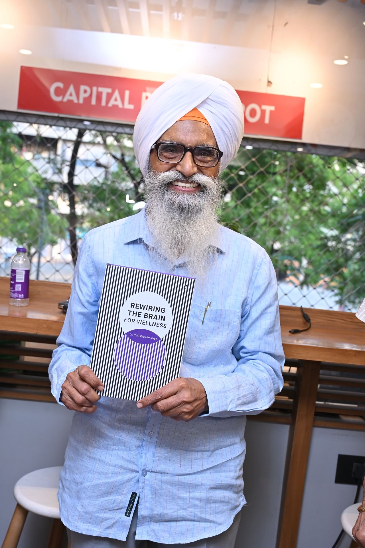 Dr (Col) Rajinder Singh’s Inspiring Conversation on Rewiring the Brain Elicits Applause