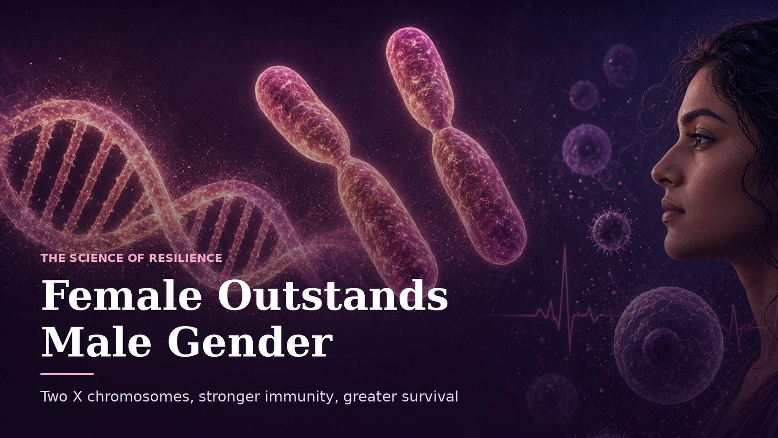 Female Outstands Male Gender