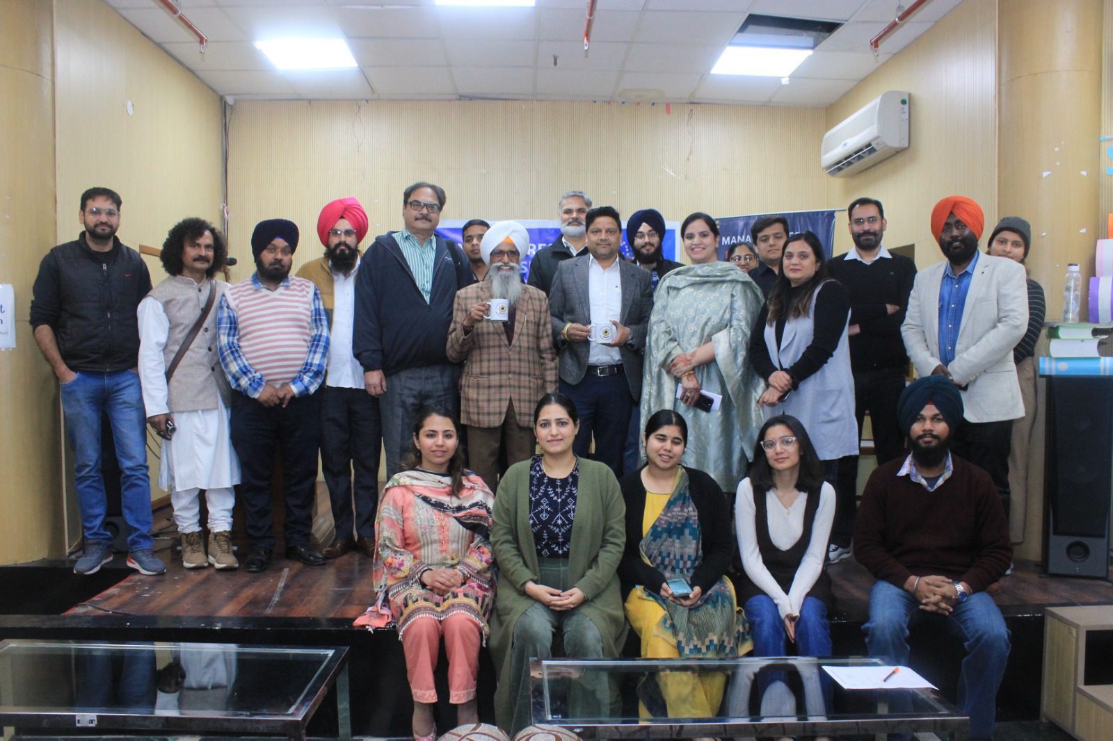 T.S Central State Library, Chandigarh organised a unique workshop called ‘Wellness with Exams’ where Dr Col Rajinder Singh Ji, Director, Akal Psychiatry and Drug De-Addiction Centers was the key speaker.